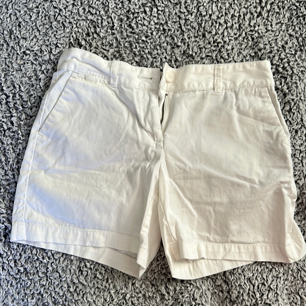 Loft cream shorts